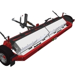 Tow behind magnetic sweeper MSA