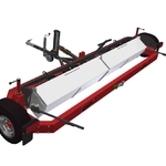 Tow behind magnetic sweeper MSA